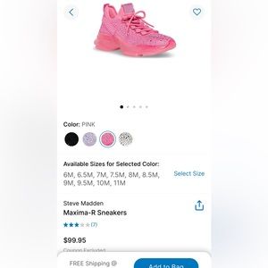 Maxima R Steve Madden Tennis Shoes